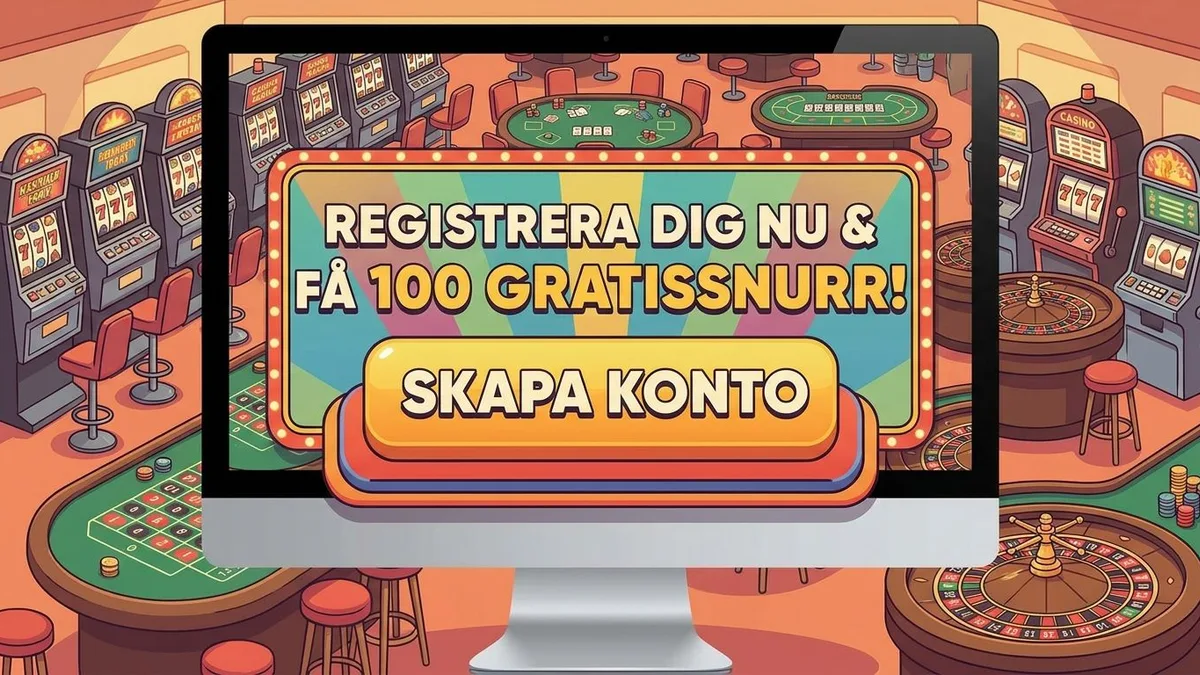 Registrera dig med bonus
